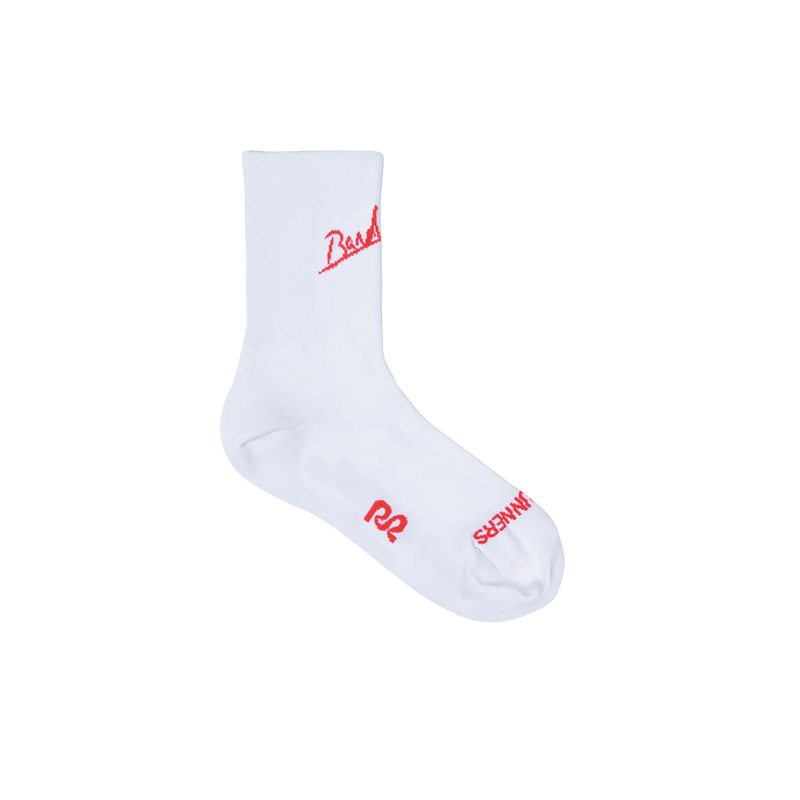 White with Intense Red