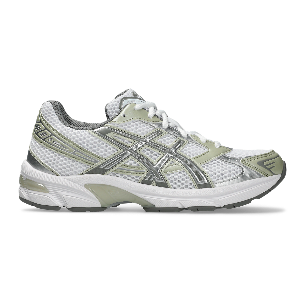 White - Dried Leaf Green