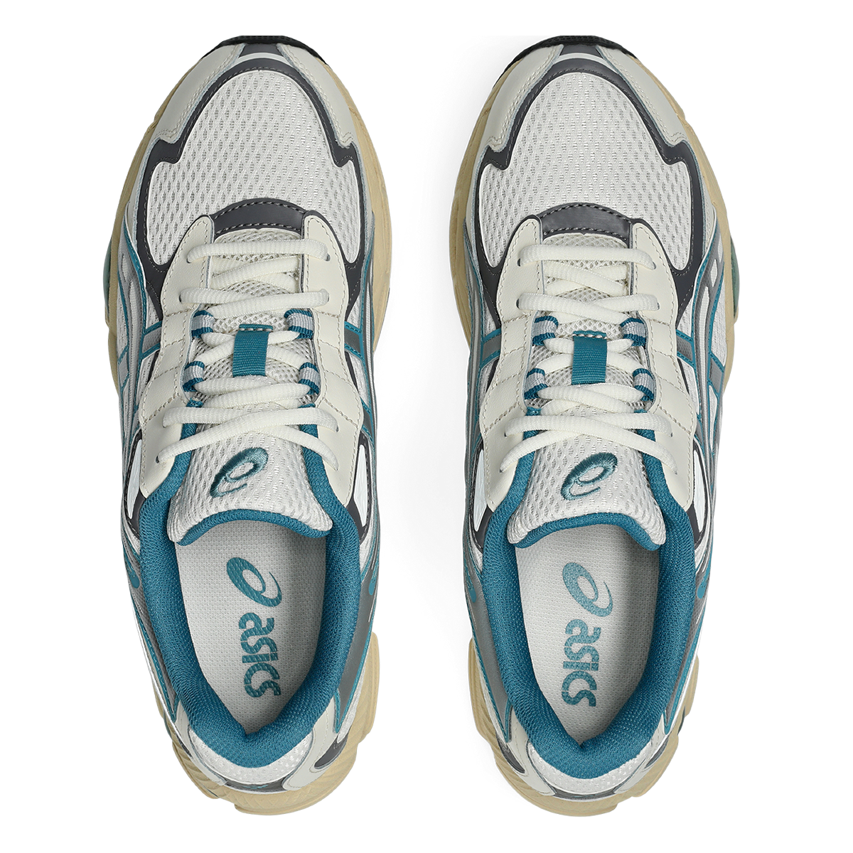 Cream - Blue Teal