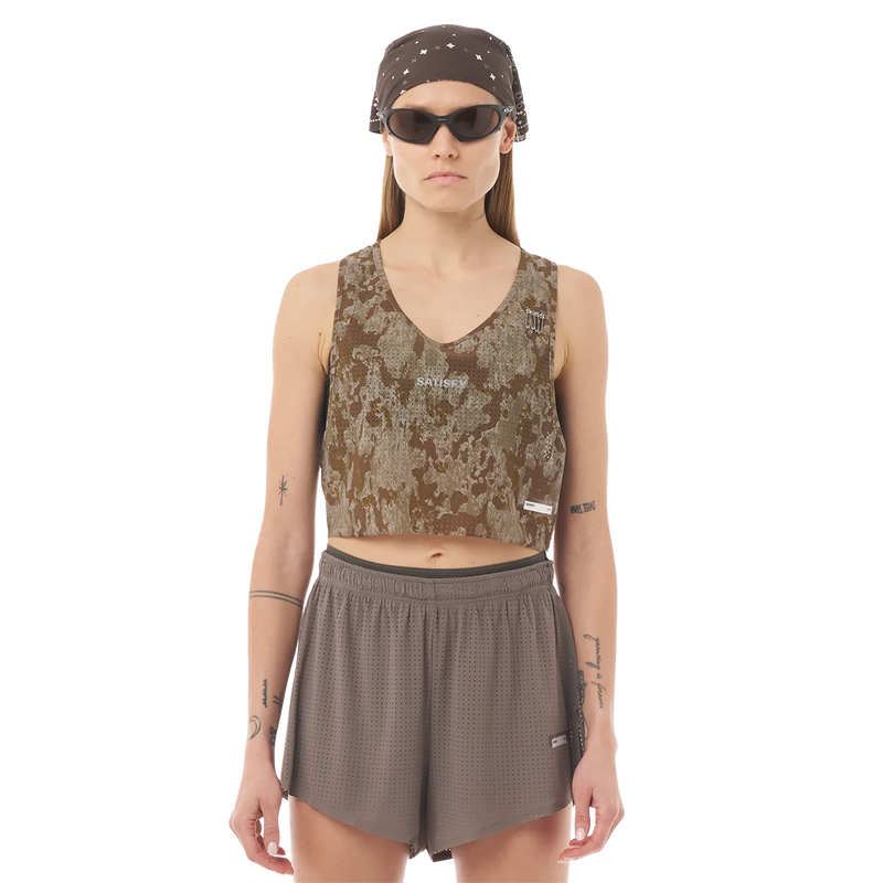 Satisfy Space-O Cropped Singlet