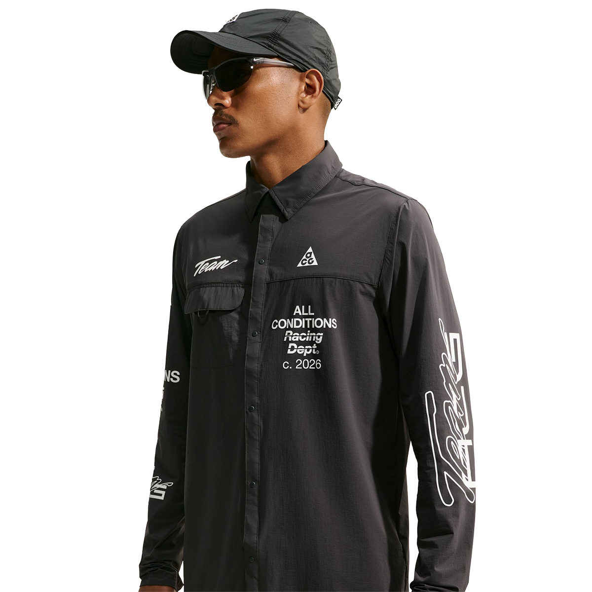 Dark Smoke Grey - White